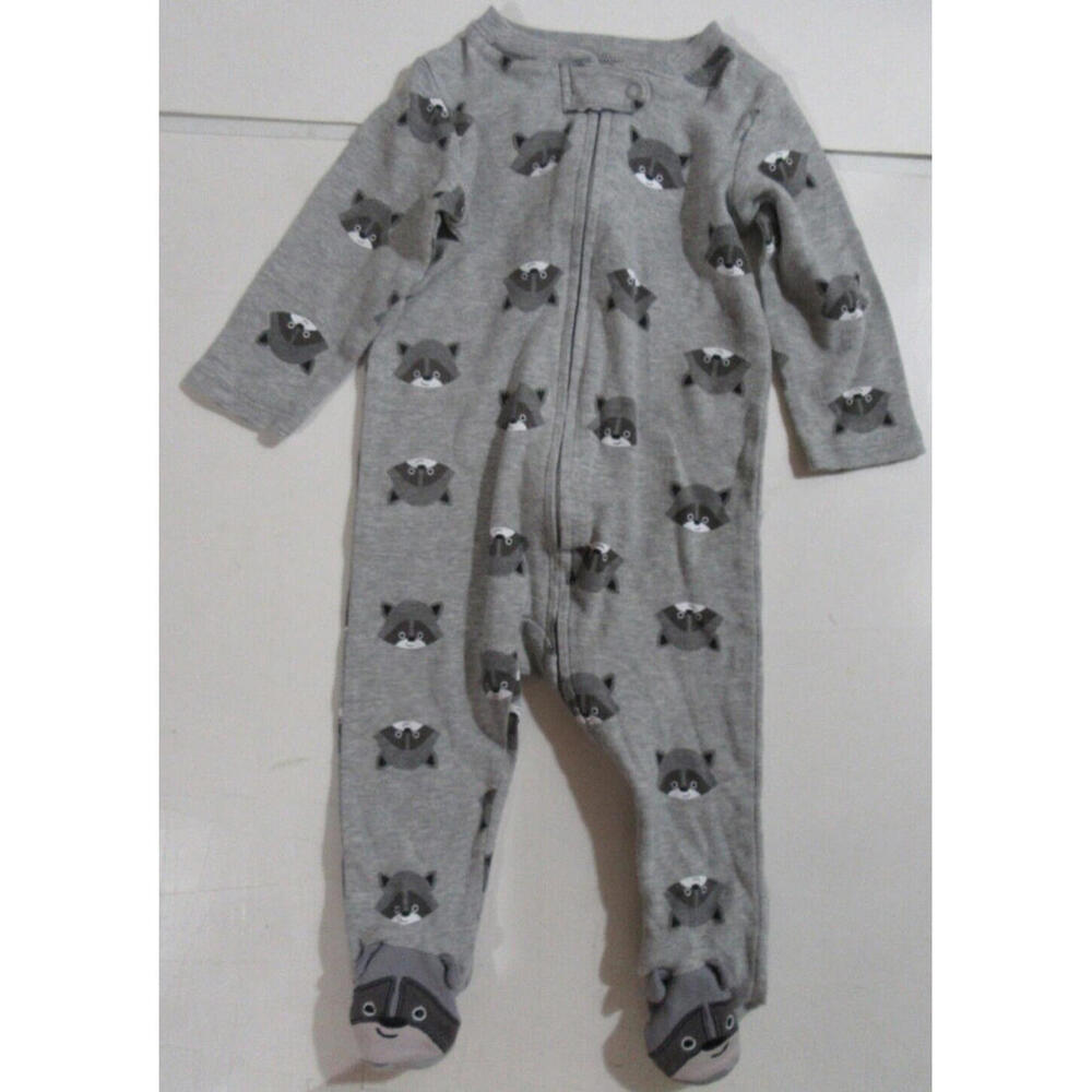 Little Wonders Boys Infant 6 - 9 Months Footed Outfit Feet